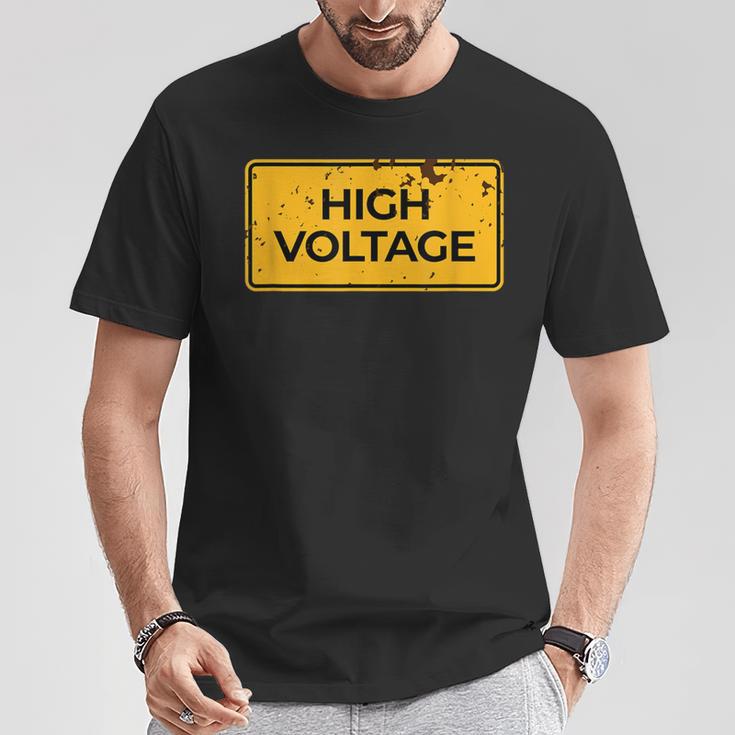 Snirt 高電圧tシャツ 高電圧 高電圧 Tシャツ 面白い贈り物