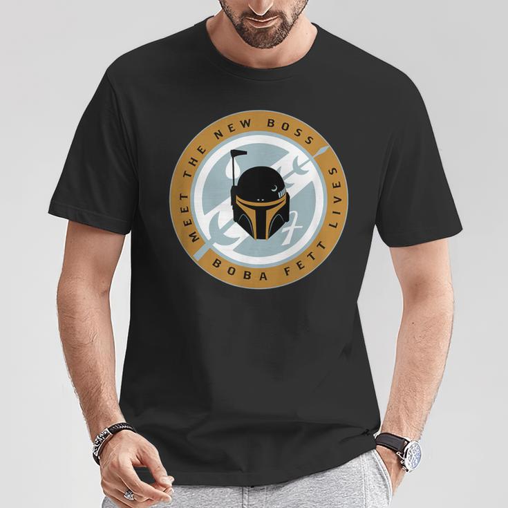 Star Wars The Book Of Boba Fett Meet The New Boss Logo T-Shirt Unique Gifts