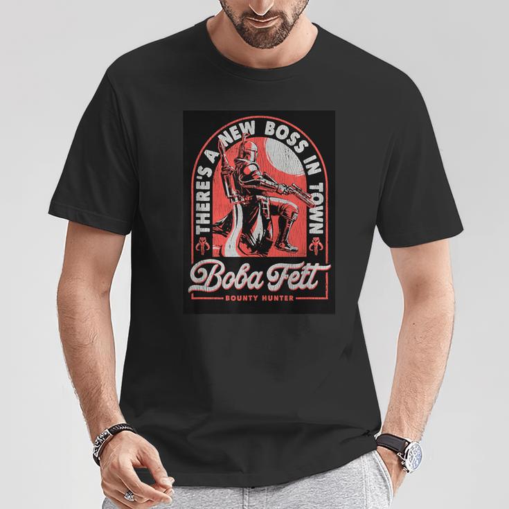 Star Wars The Book Of Boba Fett Vintage Poster V-3 T-Shirt Unique Gifts