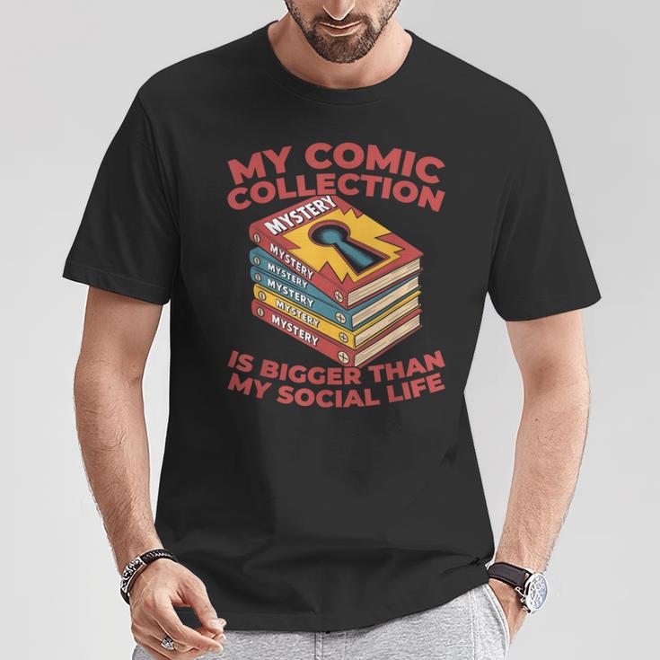 Superheroes Art Graphic Novels Comic Books T-Shirt Unique Gifts