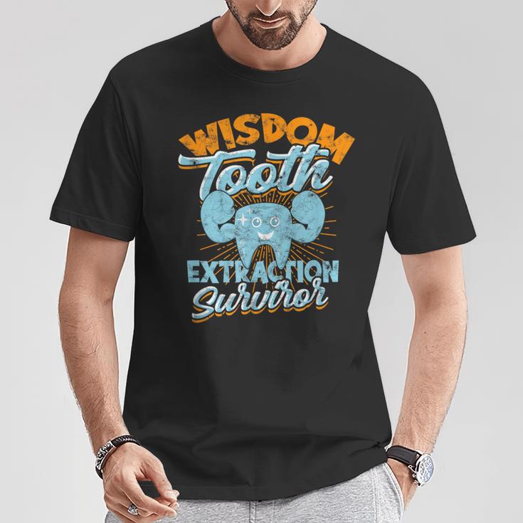 Superviviente De Extracción De Muelas Del Juicio Odontología Muela Del Juicio Camiseta unisex Regalos divertidos