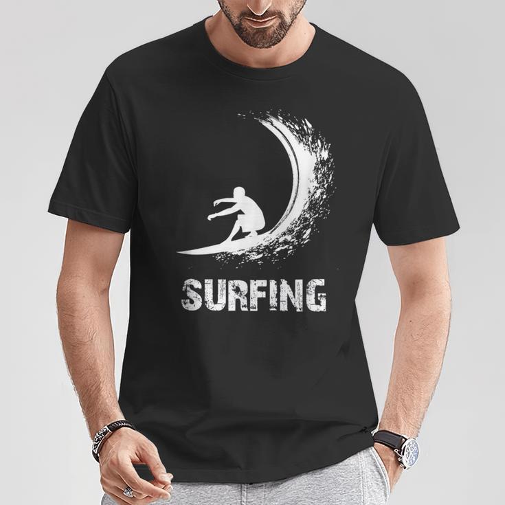 Surfing Waveurf Tシャツ 面白い贈り物