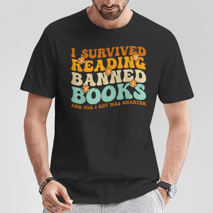 I Survived Reading Banned Books Book Lover Bookaholic T-Shirt Unique Gifts I Survived Reading Banned Books Book Lover Bookaholic T-Shirt Unique Gifts