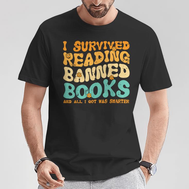 I Survived Reading Banned Books Read Librarian Men Women T-Shirt Unique Gifts I Survived Reading Banned Books Read Librarian Men Women T-Shirt Unique Gifts