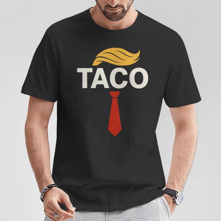 TACO トランプズ・オールウェイズ・チキン・アウト・タコス Tシャツ 面白い贈り物