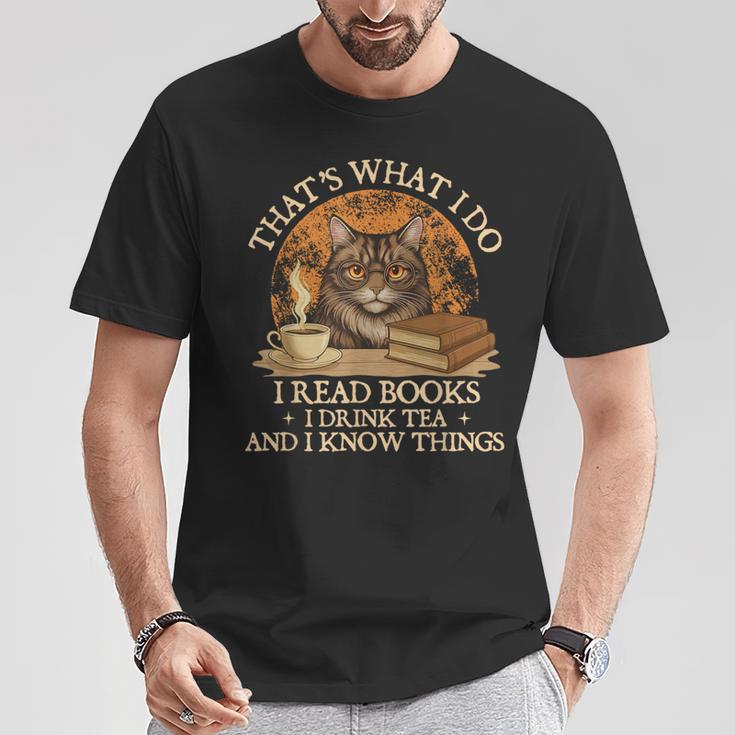 That’s What I Do I Read Books Reading Bookworm Reader T-Shirt Unique Gifts
