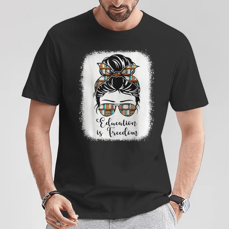 History Education Is Freedom Books African American T-Shirt Unique Gifts History Education Is Freedom Books African American T-Shirt Unique Gifts