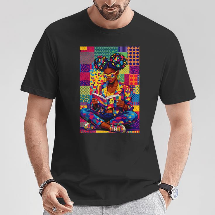 History Month Educated Black Women Girls Reading Book T-Shirt Unique Gifts History Month Educated Black Women Girls Reading Book T-Shirt Unique Gifts