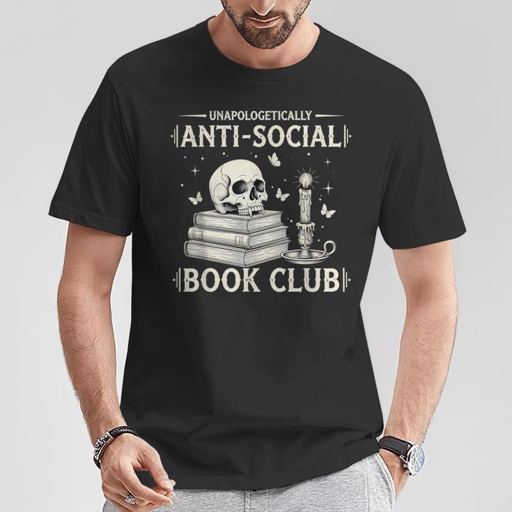 Unapologetically Anti-Social Book Club Introvert Reader T-Shirt Unique Gifts Unapologetically Anti-Social Book Club Introvert Reader T-Shirt Unique Gifts