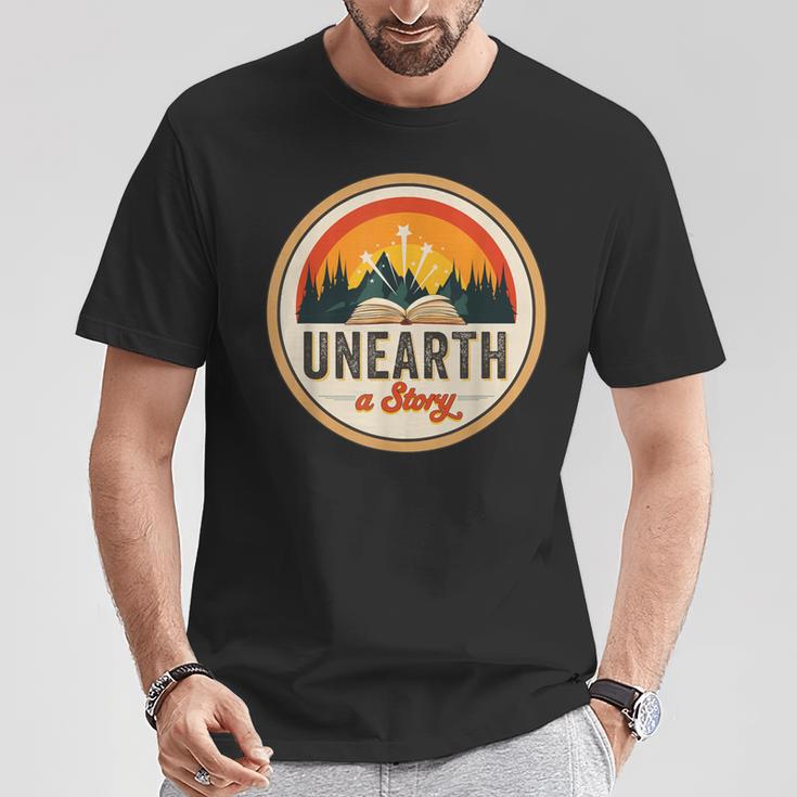 Unearth a Story Summer Reading 2026 Book Vintage Retro T-Shirt Unique Gifts Unearth a Story Summer Reading 2026 Book Vintage Retro T-Shirt Unique Gifts