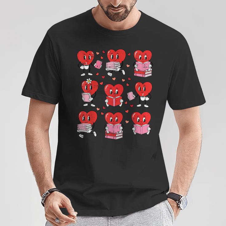 Valentines Day Librarian Heart Reading Book Women Men Kids T-Shirt Unique Gifts Valentines Day Librarian Heart Reading Book Women Men Kids T-Shirt Unique Gifts