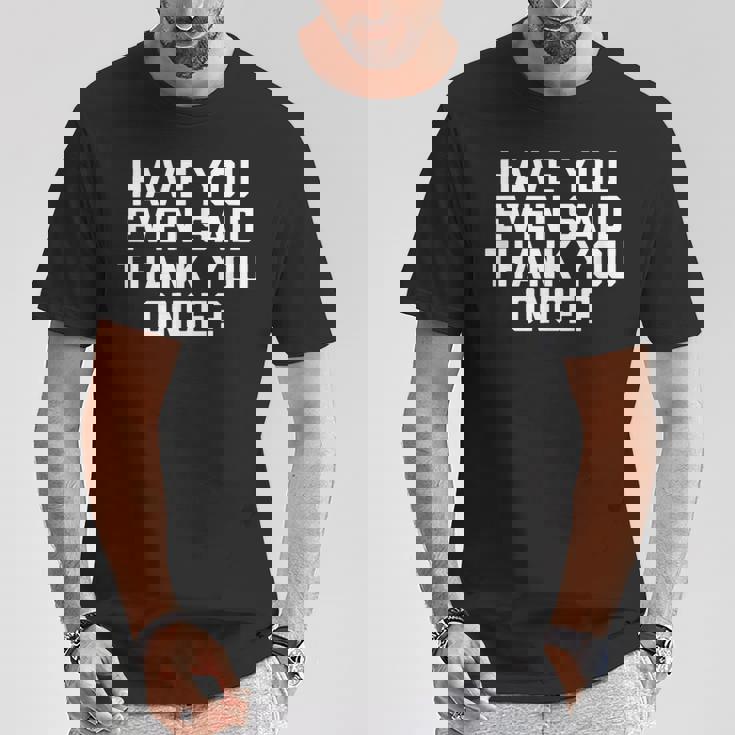 Vance Idiot Have You Evenaid Thank You OnceArcasm Tシャツ 面白い贈り物