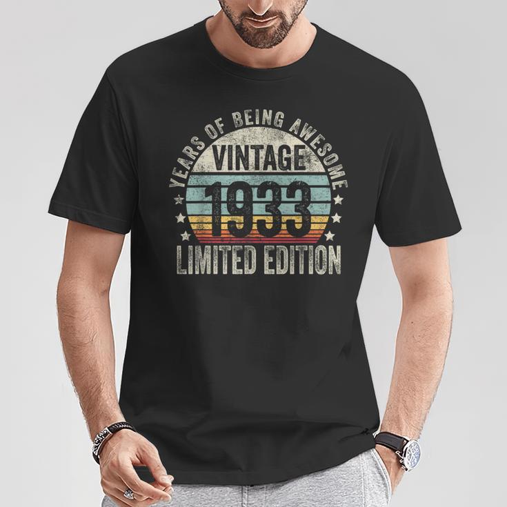 Vintage 1933 Limited Edition Legendary Awesome Epic 1933 Tシャツ 面白い贈り物