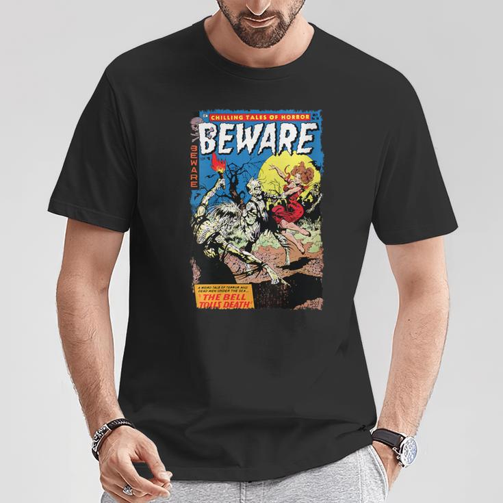 Vintage Horror Comic Book Cover Beware 10 T-Shirt Unique Gifts Vintage Horror Comic Book Cover Beware 10 T-Shirt Unique Gifts