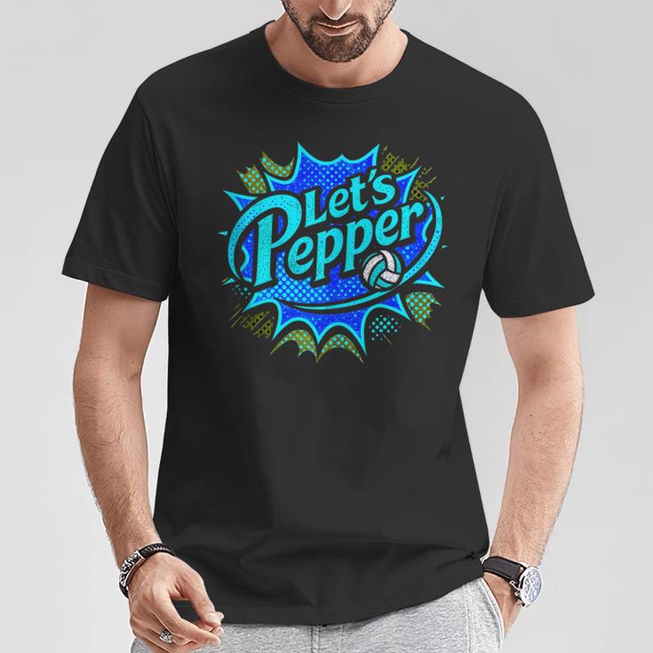 Volleyball Lets Pepper Comic Book Pop Art Teen Girls Cute T-Shirt Unique Gifts Volleyball Lets Pepper Comic Book Pop Art Teen Girls Cute T-Shirt Unique Gifts