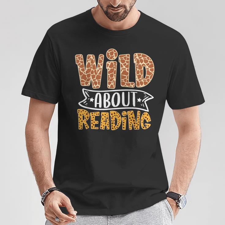 Wild About Reading Books Lovers Library Day English Teacher Men Women T-Shirt Unique Gifts Wild About Reading Books Lovers Library Day English Teacher Men Women T-Shirt Unique Gifts