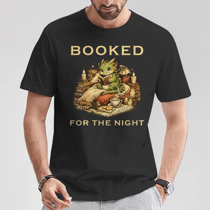 Women's Booked For The Night Dragon Book Reader T-Shirt Unique Gifts Women's Booked For The Night Dragon Book Reader T-Shirt Unique Gifts