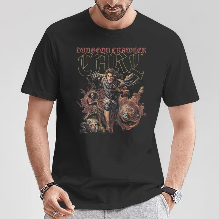 Women's Dungeon Crawler Carl The Inevitable Ruin Cover LitRPG Book T-Shirt Unique Gifts Women's Dungeon Crawler Carl The Inevitable Ruin Cover LitRPG Book T-Shirt Unique Gifts