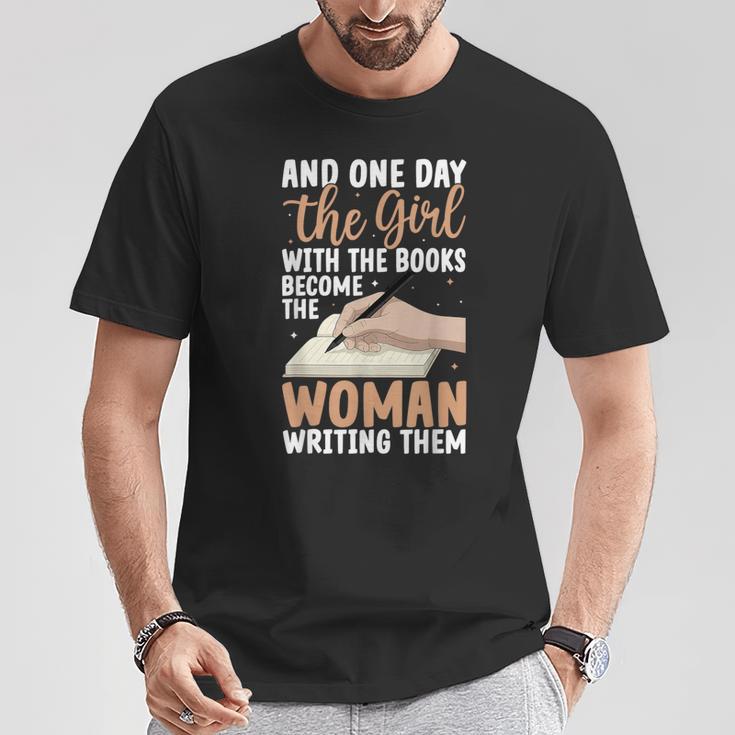 Writer Shirt For Women Author Book Novelist Poet T-Shirt Unique Gifts