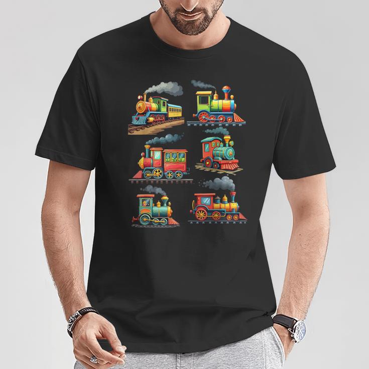 Züge Für Jungen Dampflokomotive Zug Für Kleinkind Jungen T-Shirt Lustige Geschenke