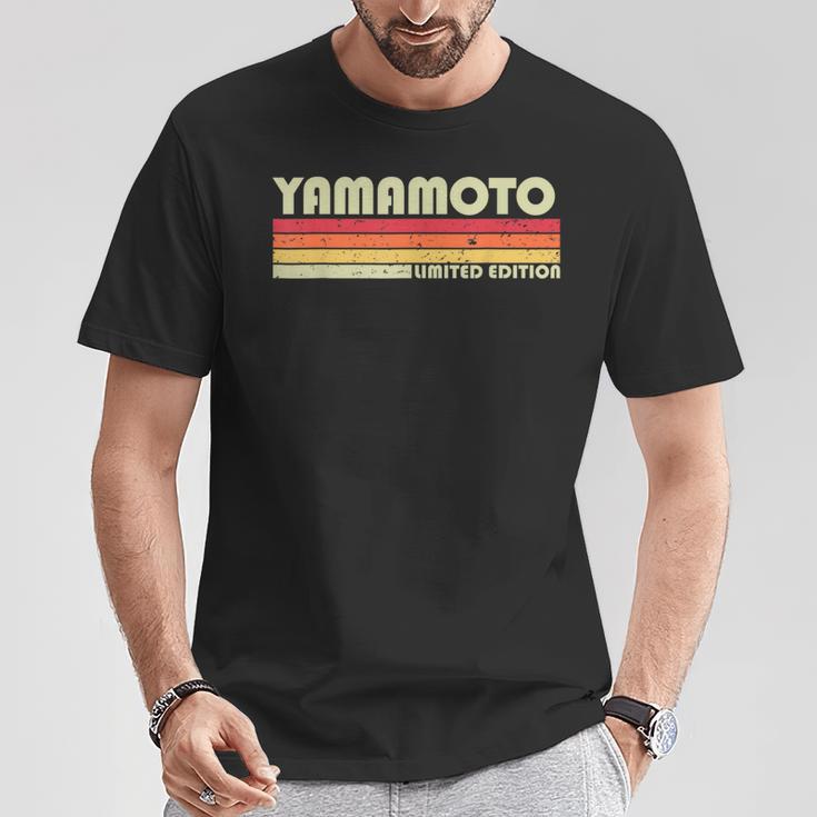 【山本】名前 名字 家族お揃い ギャグ ネタ ウケ狙い 贈り物 ギフト 面白い おもしろ Tシャツ 面白い贈り物