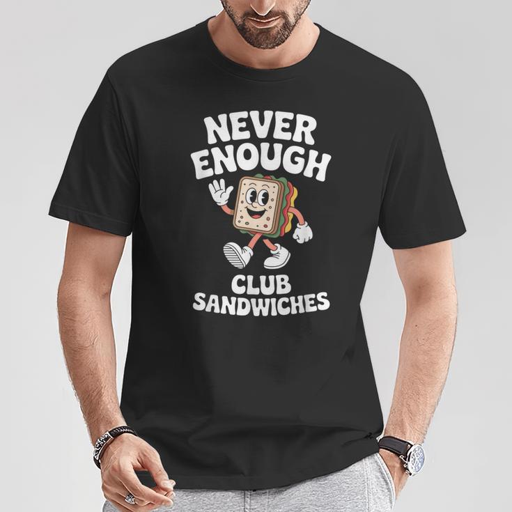 おもしろクラブサンドイッチまたはクラブサンドイッチ レトロ Tシャツ 面白い贈り物