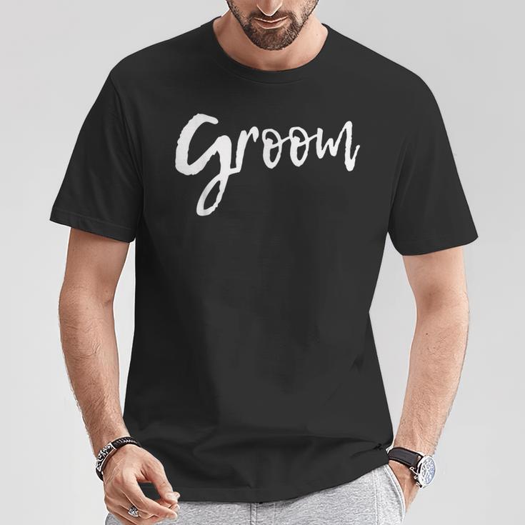 お揃い Getting Ready 新郎新婦 ウェディング 新郎 Tシャツ 面白い贈り物