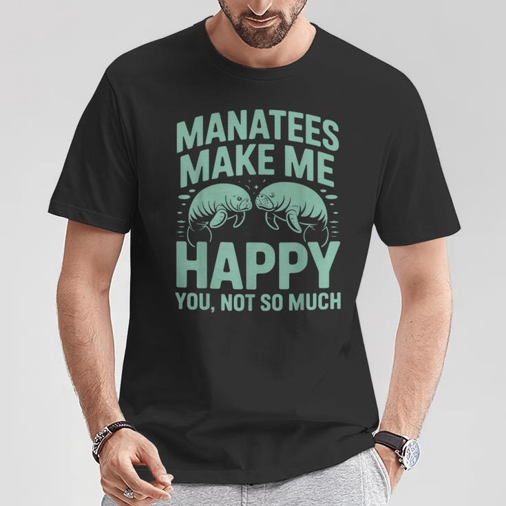 かわいいマナティーユーモア 面白い海の生物 海の生き物 マナティー Tシャツ 面白い贈り物