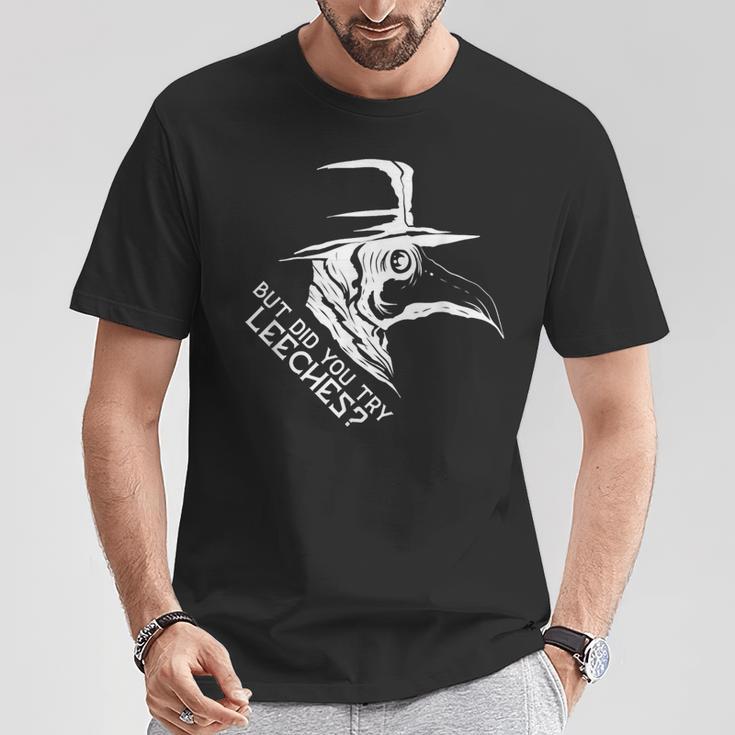 でもリーチを試したのですか ペスト医師とペスト医師用マスク Tシャツ 面白い贈り物