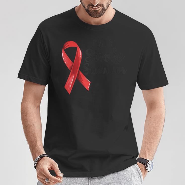 ぼくは脳卒中サバイバー Tシャツ 面白い贈り物