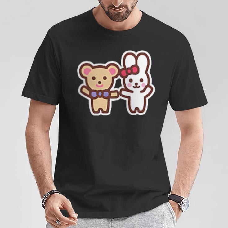 ゆるかわメルちゃん 漫画バックプリント Tシャツ 面白い贈り物