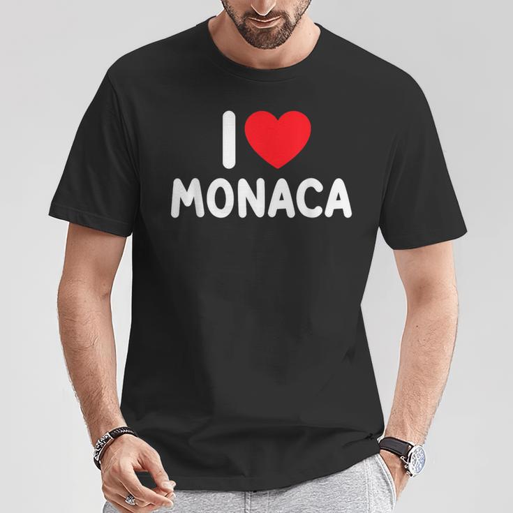 アイ・ラブ・モナカ Tシャツ 面白い贈り物