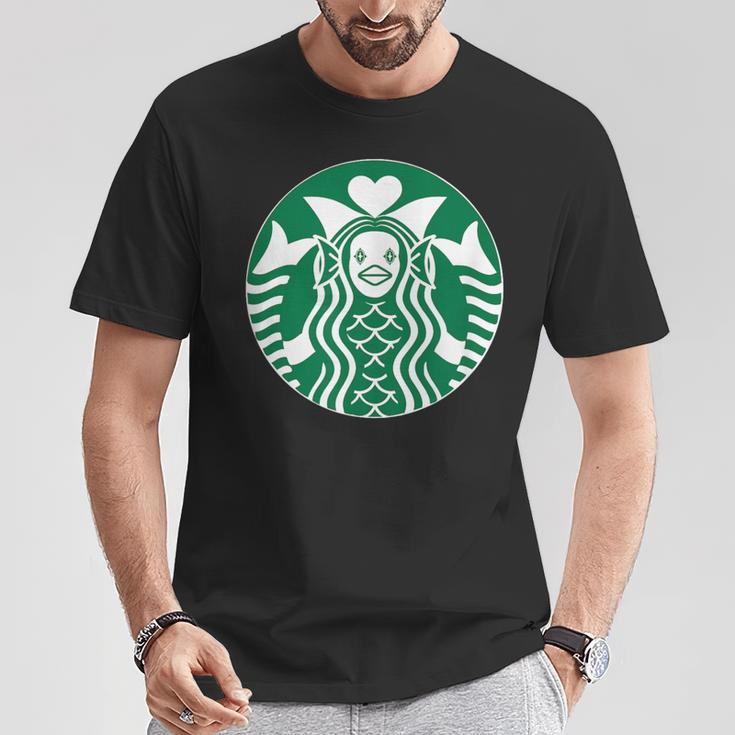 アマビエ 日本の妖怪人魚から保護。 Tシャツ 面白い贈り物
