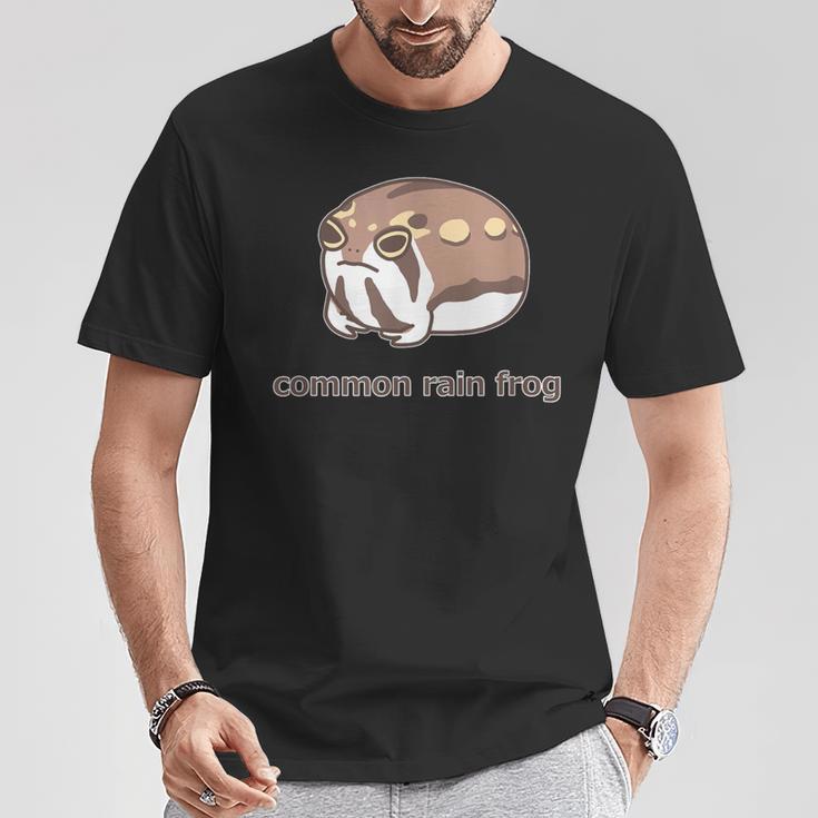 アメフクラガエル おもしろ ゆるかわ かわいい ギフト 理系 カエル Tシャツ 面白い贈り物