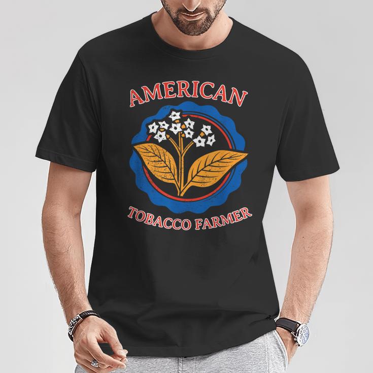 アメリカ タバコ 農家 葉 栽培 雑草 農業 農業 Tシャツ 面白い贈り物