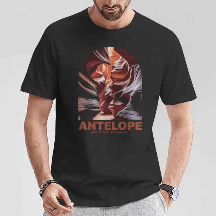 アンテロープレッドロックス アリゾナキャニオン Tシャツ 面白い贈り物