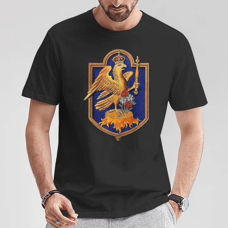 アン・ブーリン ロイヤル・ファルコン バッジ Tシャツ 面白い贈り物