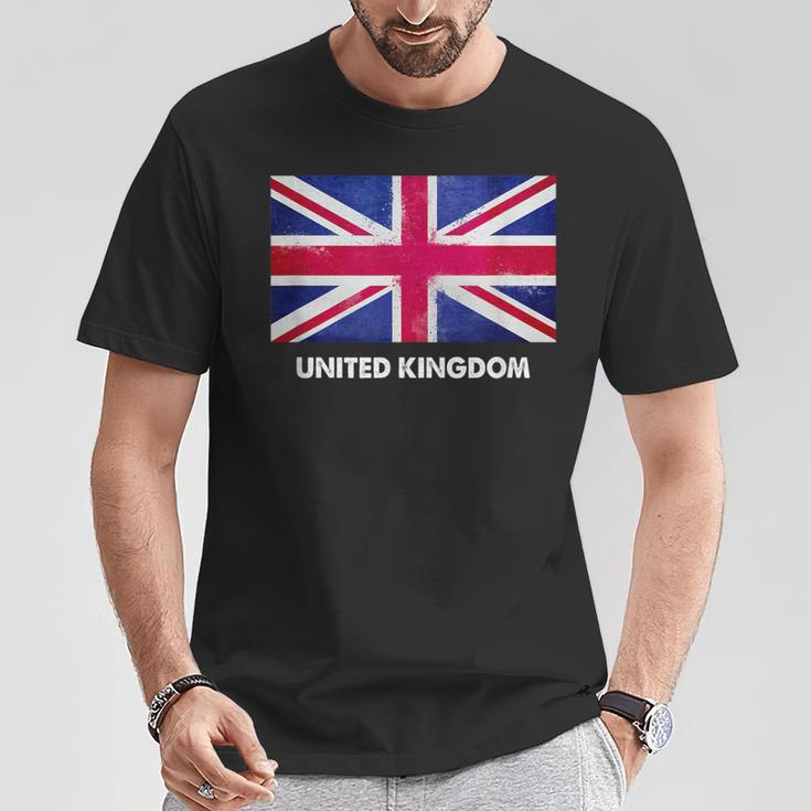 イギリスの国旗。 Tシャツ 面白い贈り物