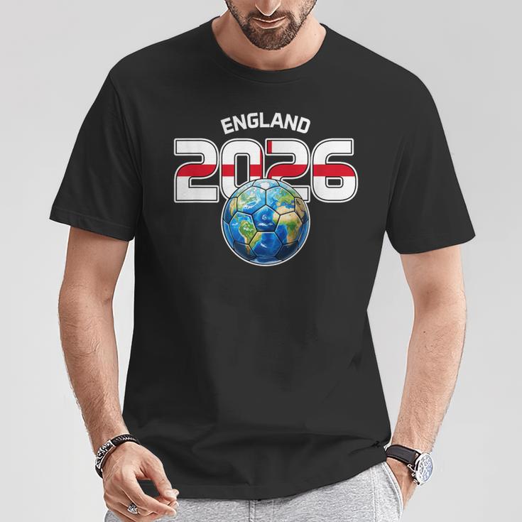 イングランド 2026 ワールドサッカー Tシャツ 面白い贈り物
