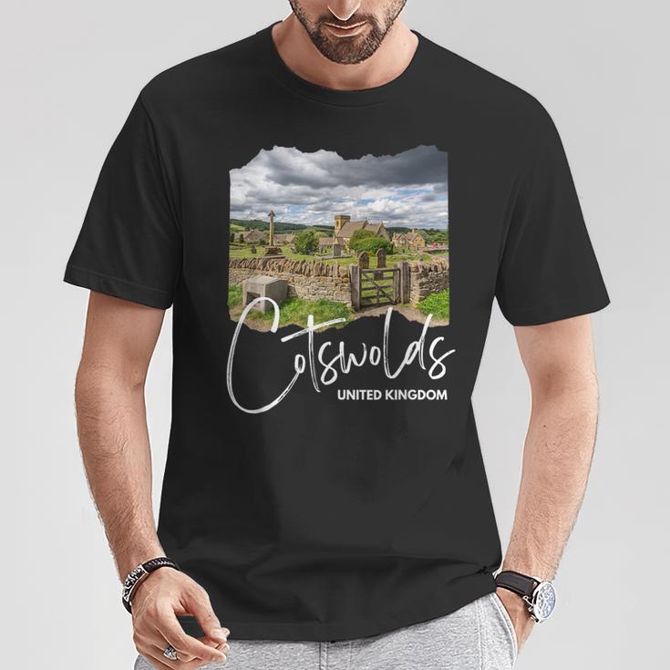 イングランド コッツウォルズ Tシャツ 面白い贈り物