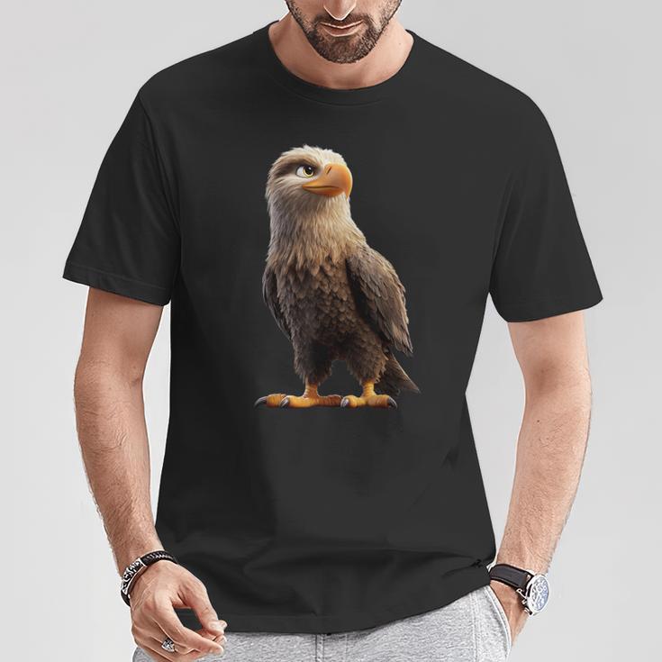 イーグル ハクトウワシ イヌワシ オジロワシ ワシ ワシ Tシャツ 面白い贈り物