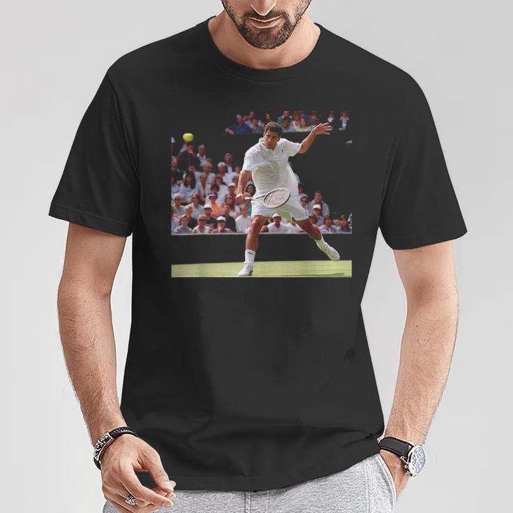 ウィンブルドン テニス ピート・サンプラス 1996 Tシャツ 面白い贈り物