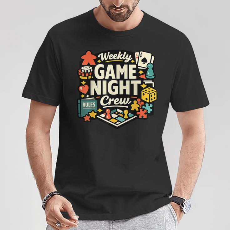 ウィークリーゲームナイトクルー Tシャツ 面白い贈り物