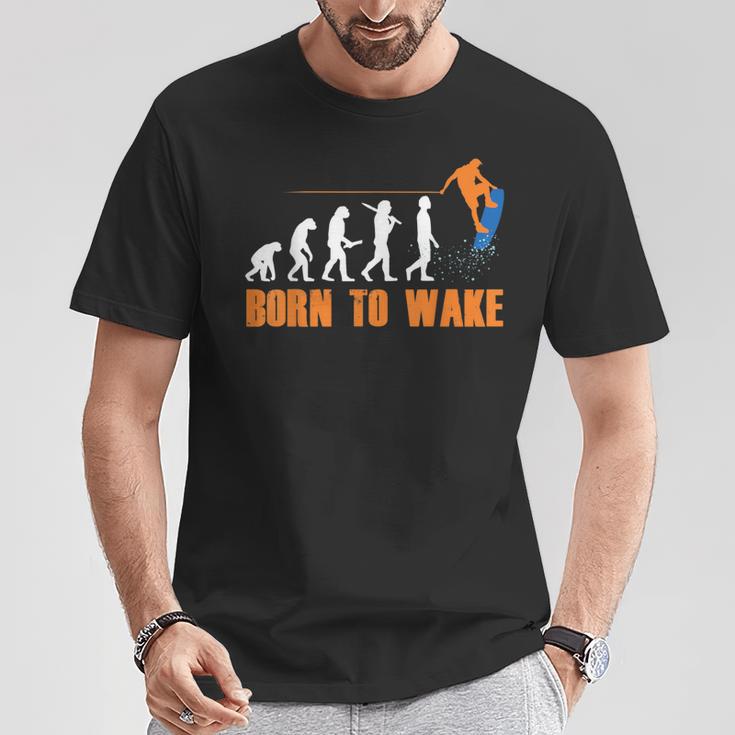 ウェイクボードウェイクボーダーウェイクボードフリースタイルウェイクボード Tシャツ 面白い贈り物