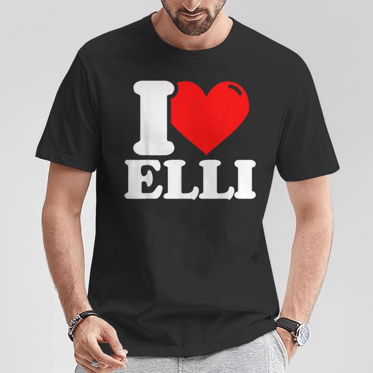 エリの名前が大好き Tシャツ 面白い贈り物