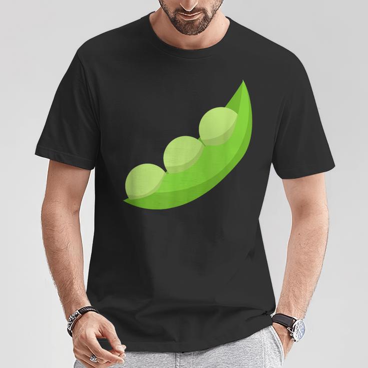 エンドウ豆のさや Tシャツ 面白い贈り物