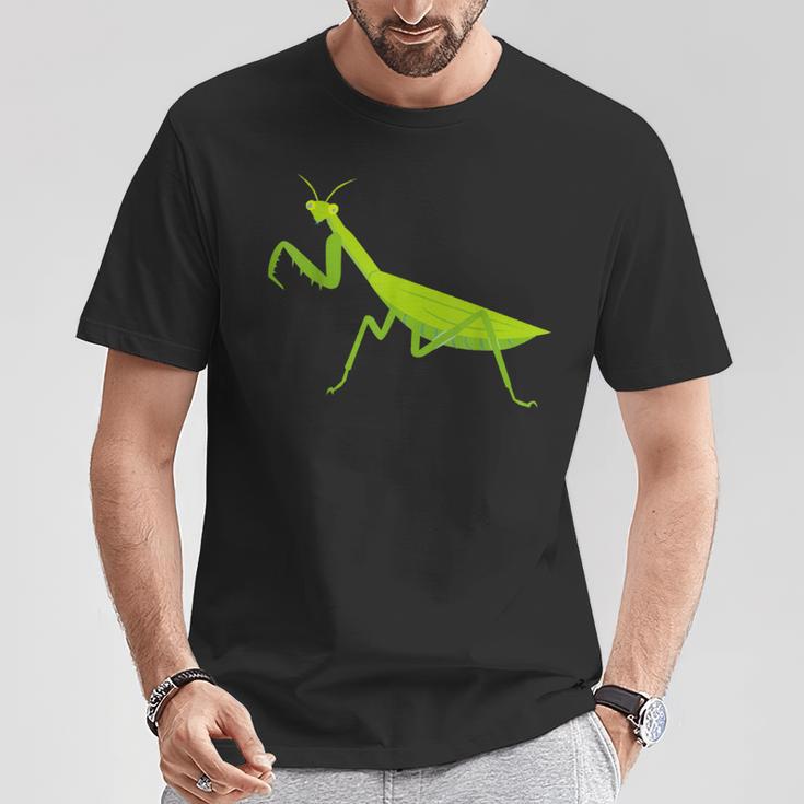オオカマキリ_昆虫_蟷螂_かまきり Tシャツ 面白い贈り物