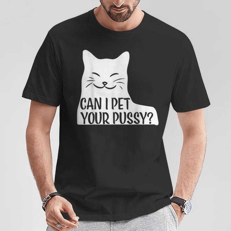 オマンコを撫でてもいい？ Tシャツ 面白い贈り物