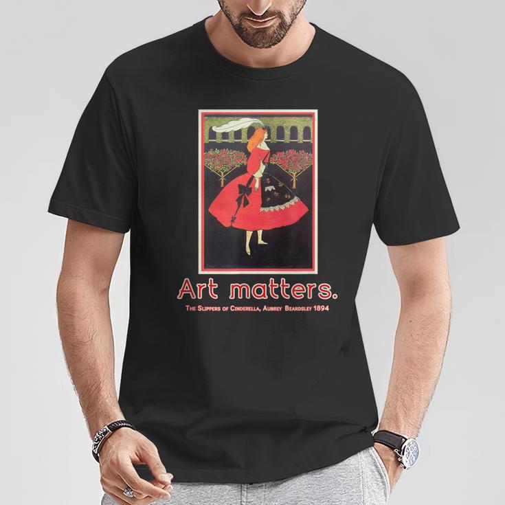 オーブリー・ビアズリーザ・スリッパ Tシャツ 面白い贈り物