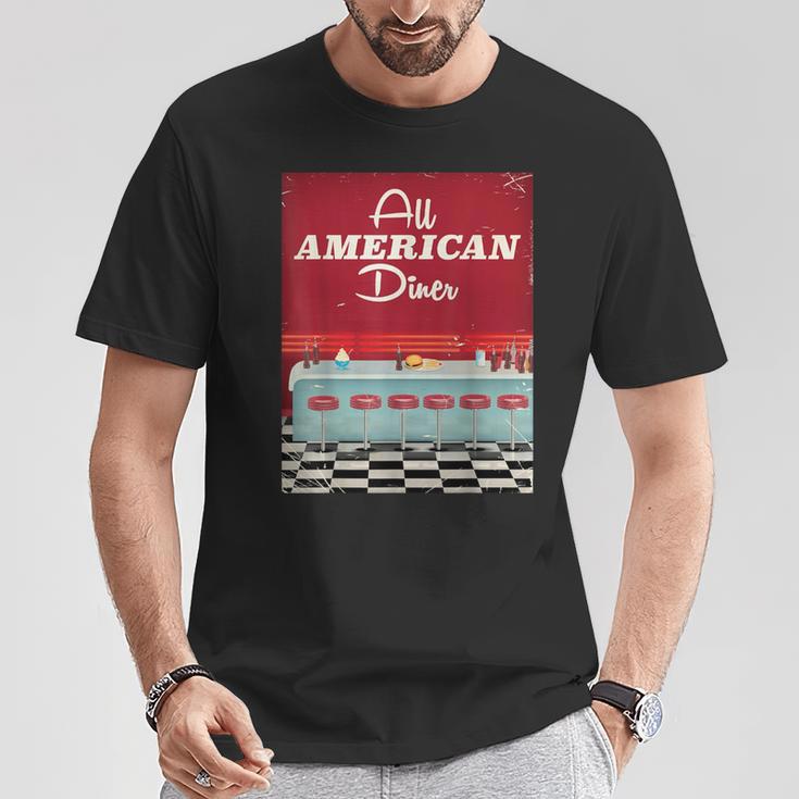 オールアメリカンダイナー Tシャツ 面白い贈り物